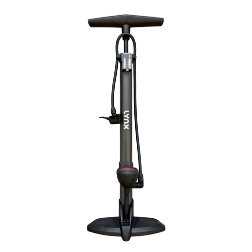 440250.GRA LYNX Floor pump Typhoon 23 x 10 x 63 cm