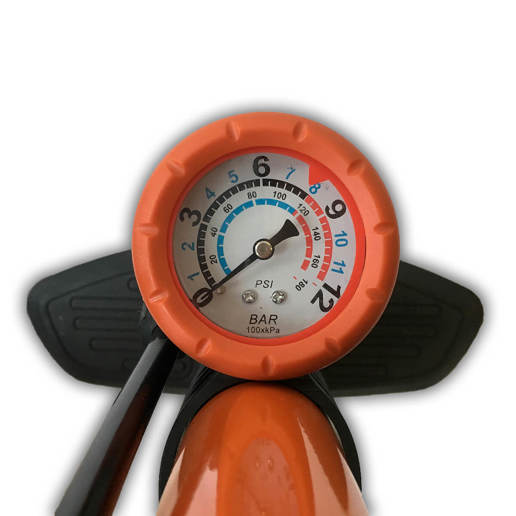 440250 LYNX Floor pump Typhoon 23 x 10 x 63 cm