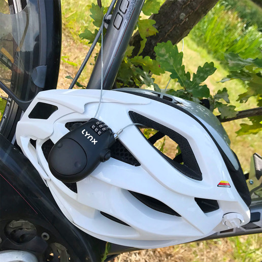 410180 LYNX Multi-purpose cable lock / Helmet lock  80 cm x 1.7 mm