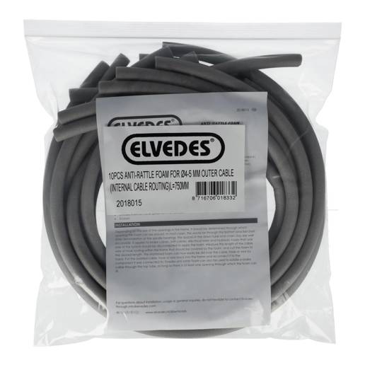 74.2018015 ELVEDES Anti-rattle foam 750mm (10x) ø 11,0 / 6,0mm 750mm
