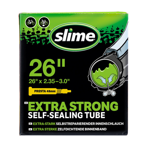 40FC.30097 SLIME Slime self-sealing inner tube 26 Inch SV 26