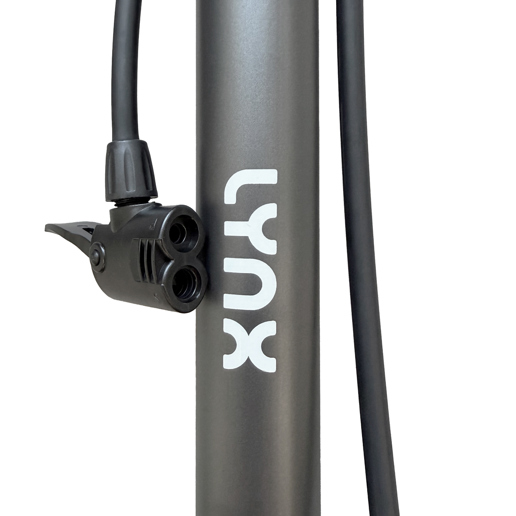 440250.GRA LYNX Floor pump Typhoon 23 x 10 x 63 cm