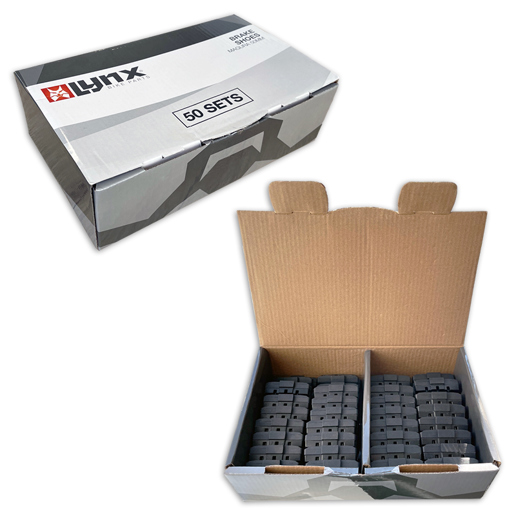 440825.BOX LYNX Brake shoes Magura 50 mm 50 sets  50 mm