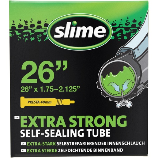 40FC.30060 SLIME Slime self-sealing inner tube 26 Inch SV 26