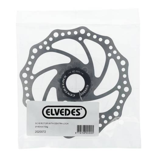 74.2020072 ELVEDES Brake disc SC16 Stainless steel  ø 160 mm