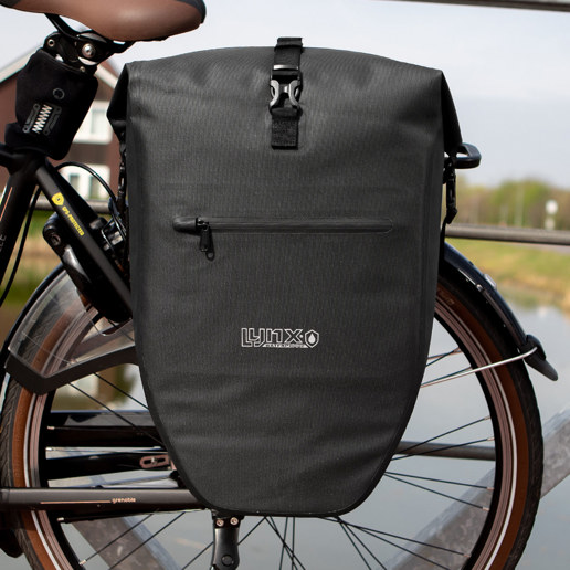 610311.BLA LYNX Single Pannier Bag Hayes 31 x 15 x 62 cm