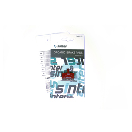 73.004041 SINTER Disc brake pads 004 Standard Red set
