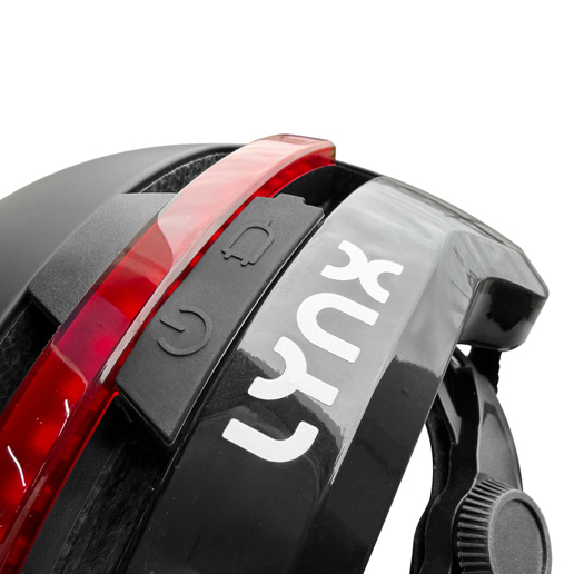 619121.BLA LYNX Cycling helmet Citylight M 55-58 cm
