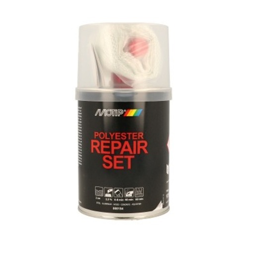 510054 MOTIP Polyester repair set 250 g