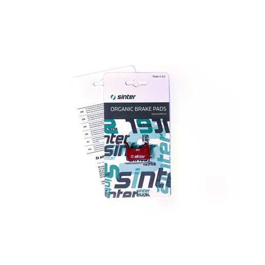 73.001041 SINTER Disc brake pads Standard 001 Red set