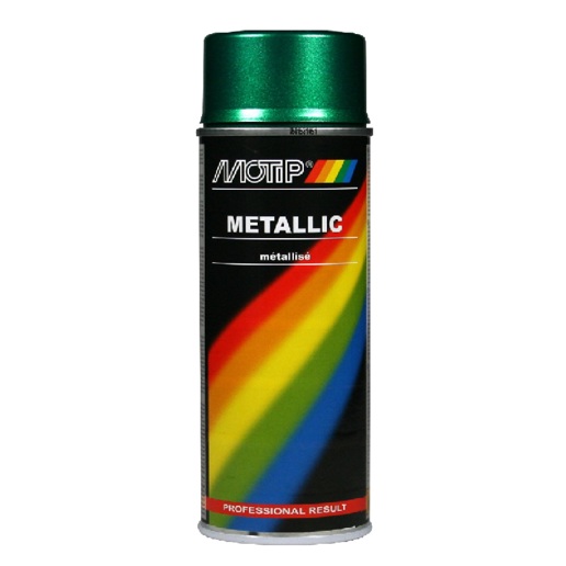 514043 MOTIP Metallic paint green 400 ml