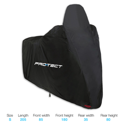 447950.WS PRO-TECT Motorbike cover / Scooter cover + windscreen S 205 x 85 x 180 cm