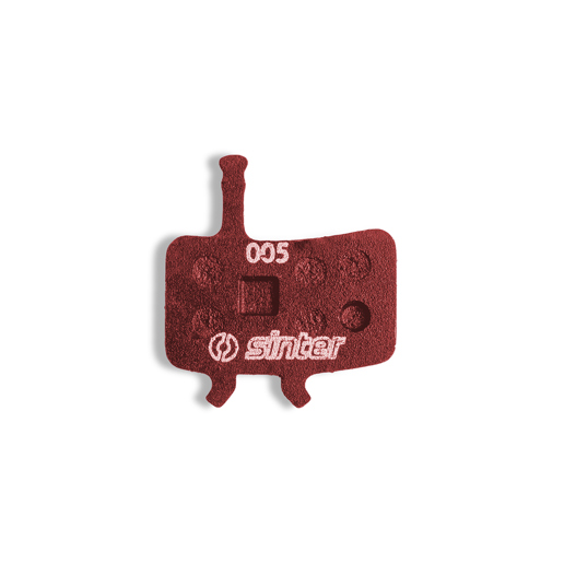 73.005041 SINTER Disc brake pads 005 Standard Red set