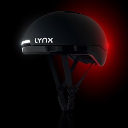619122.BLA LYNX Cycling helmet Citylight L 59-62 cm
