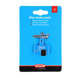 74.6854 ELVEDES Disc brake pads Organic Blue set