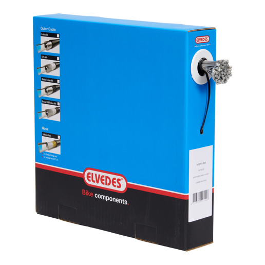 74.6472RVS-BOX ELVEDES Shift inner cable stainless steel 2250 mm ø 1.1 mm (100x) 1 x 19 ø 1,1 x 2250 / ø 4 x 4 mm