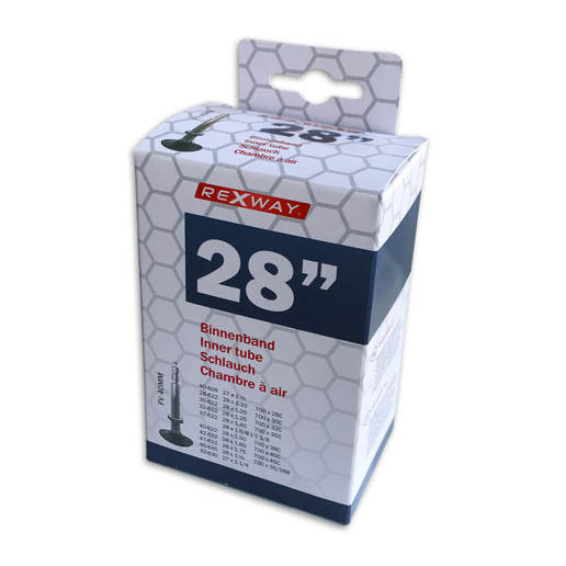 390756 REXWAY Inner tube 28 Inch SV 28/47-609/635 (28 x 1 5/8 x 1 3/8)