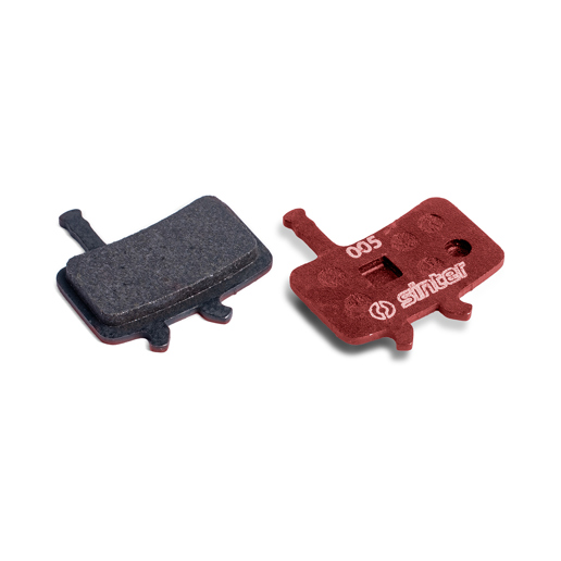 73.005041 SINTER Disc brake pads 005 Standard Red set