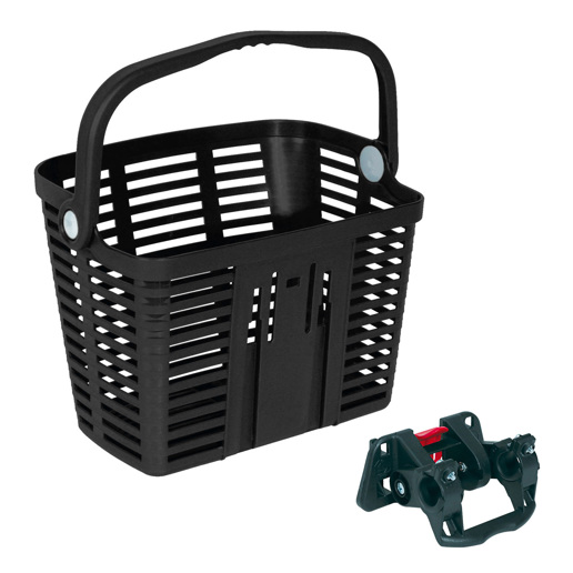 71.01PLZ000000EB BELLELLI Bicycle basket Plaza E-bike Ø <- 20 - 32 mm ->