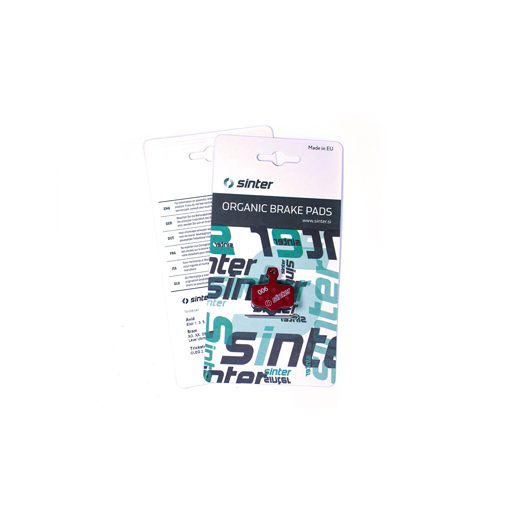 73.006041 SINTER Disc brake pads 006 Standard Red