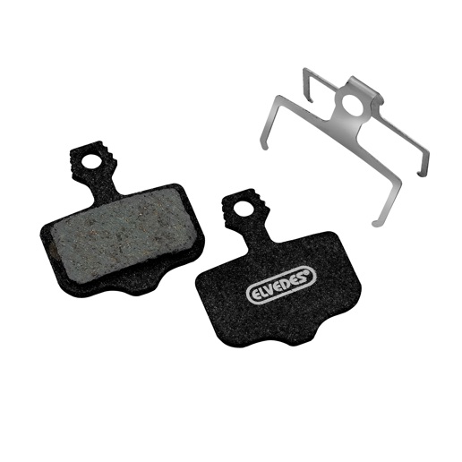 74.6890MC-BOX ELVEDES Disc brake pads Metallic Carbon Black 10 sets