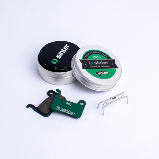 73.001063 SINTER Disc brake pads 001 Race Green set