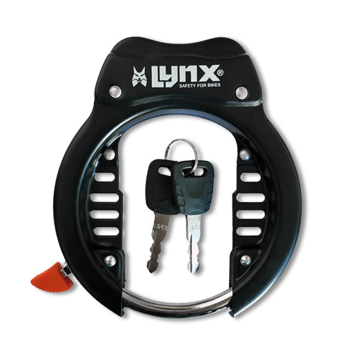 410732 LYNX Frame lock with removable key <-> 66 mm