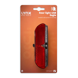 429285.QR LYNX Rear light USB Eagle <- 50-80 mm ->