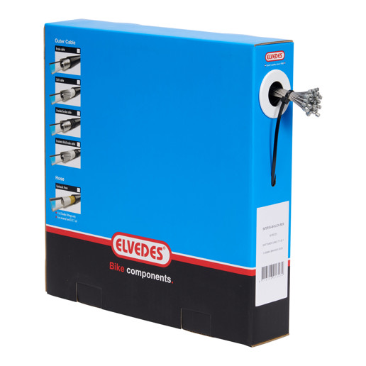 74.6472RVS-49-SLICK-BOX ELVEDES Shift inner cable Slick stainless steel 2250 mm ø 1.1 mm (50x) 7 x 7 ø 1,1 x 2250 / ø 4 x 4 mm