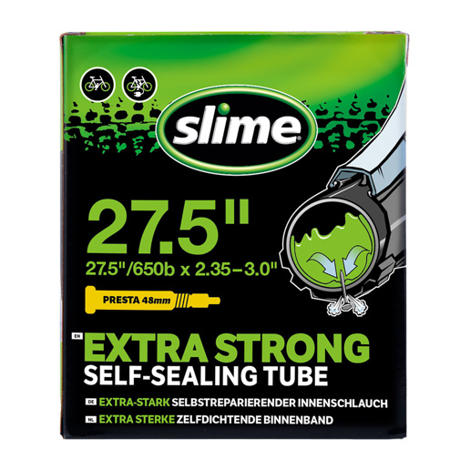 40FC.30099 SLIME Slime self-sealing inner tube 27.5 Inch SV 27.5