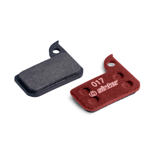 73.017041 SINTER Disc brake pads 017 Standard Red set