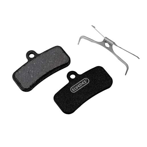 74.6891MC ELVEDES Disc brake pads Metallic Carbon Black set