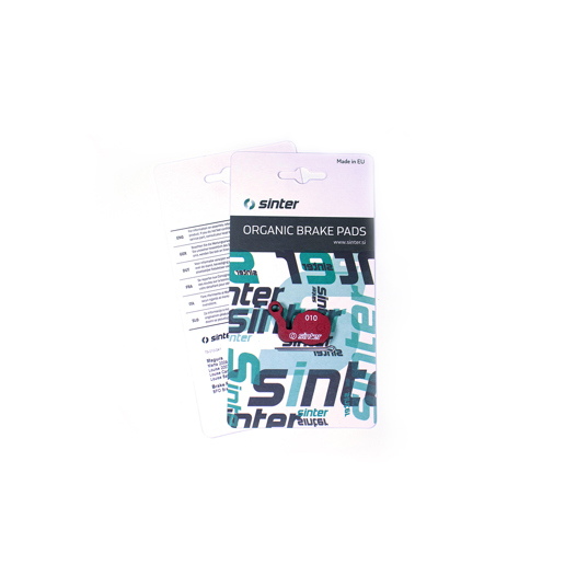 73.010041 SINTER Disc brake pads 010 Standard Red set