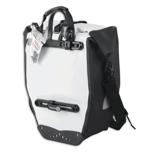 610308.WHI LYNX Single Pannier Bag XL Rocky 32 x 16 x 57 cm