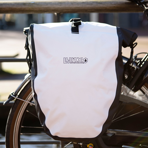 610308.WHI LYNX Single Pannier Bag XL Rocky 32 x 16 x 57 cm