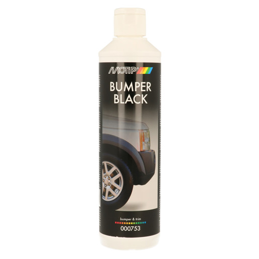 510753 MOTIP Bumper black 500 ml