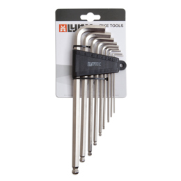 440560 LYNX Allen wrench set 9-piece 1,5 / 2 / 2,5 / 3 / 4 / 5 / 6 / 8 / 10 mm