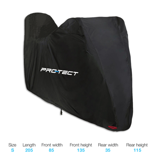 447950.TB PRO-TECT Motorbike cover / Scooter cover + top box S 205 x 85 x 135 cm