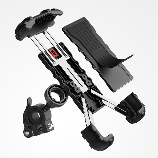 440763 LAMICALL Universal phone holder Claw BM02 Ø <- 15 - 30 mm ->